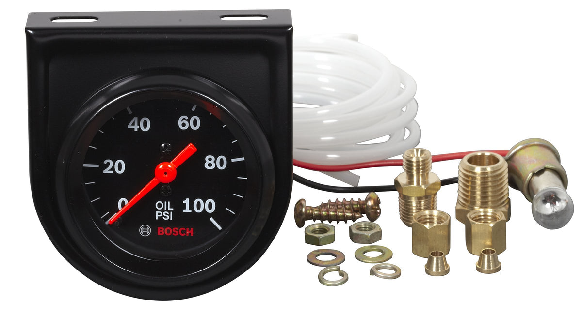 Bosch tubing and NPT fittings close-up showing durable nylon lines for heat resistance