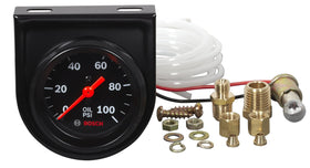 Bosch tubing and NPT fittings close-up showing durable nylon lines for heat resistance