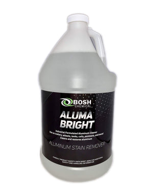 Bosh Chemical front label on 1 gallon container showing product identity and benefits