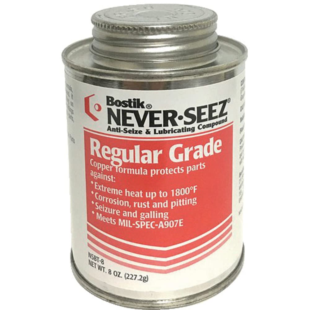 Bostik Never-Seez brush-top can showing label and easy application