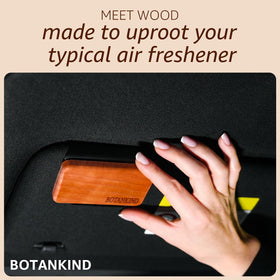 Botanikind metal clip and magnetic wood detail for easy installation