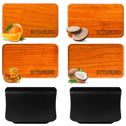 Botanikind wooden air freshener front pack for tidy car scent
