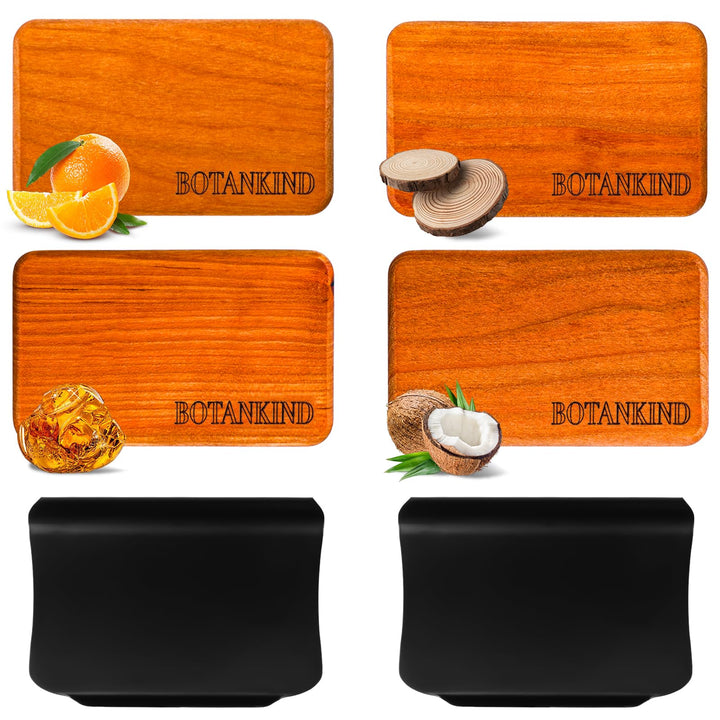 Botanikind wooden air freshener front pack for tidy car scent