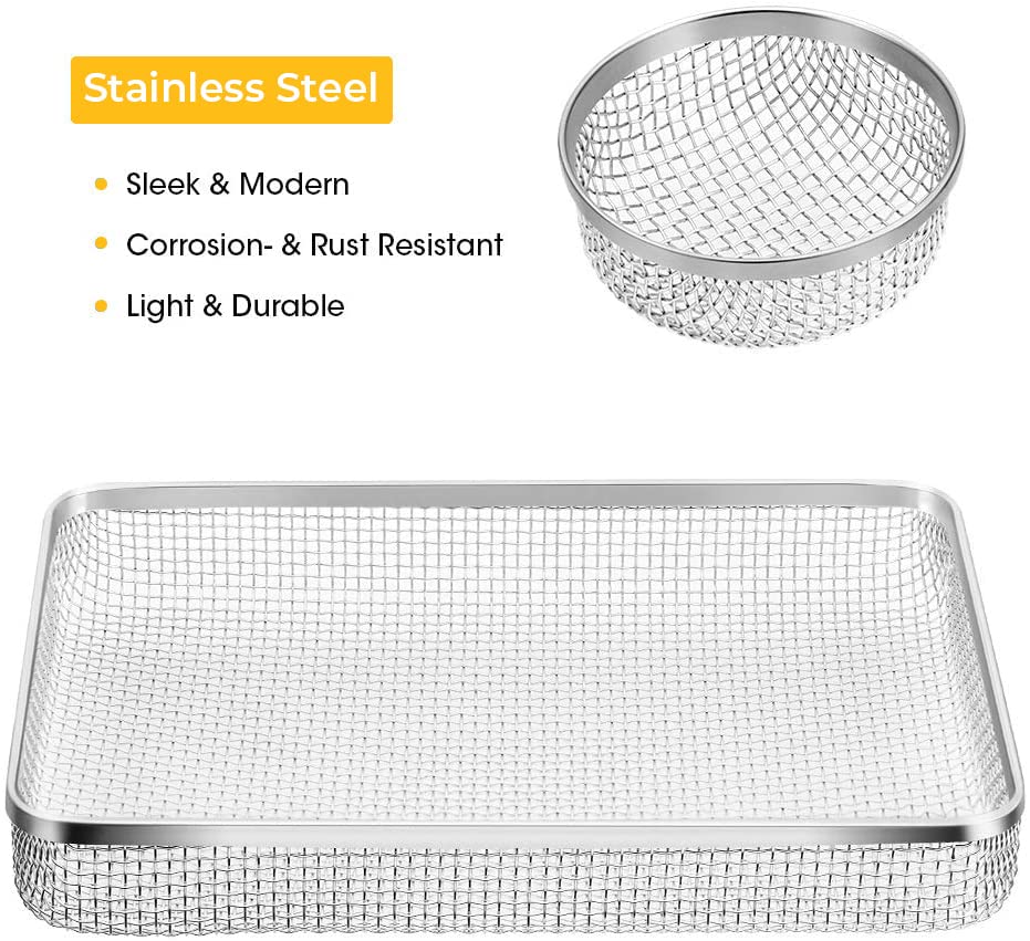 BougeRV close-up stainless steel mesh highlighting corrosion resistance and durability