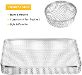 BougeRV close-up stainless steel mesh highlighting corrosion resistance and durability