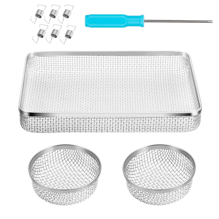BougeRV front packaging showing three vent screens and included parts benefit protection