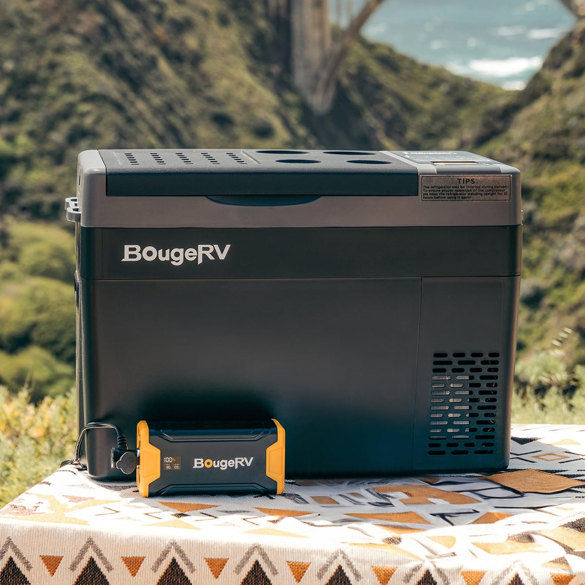 BougeRV labeled specs and packaging ensuring easy identification