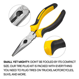 Boulder Tools tools laid out inside pouch demonstrating included repair components