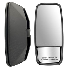 Boursin front view passenger mirror showing clean fit and improved visibility