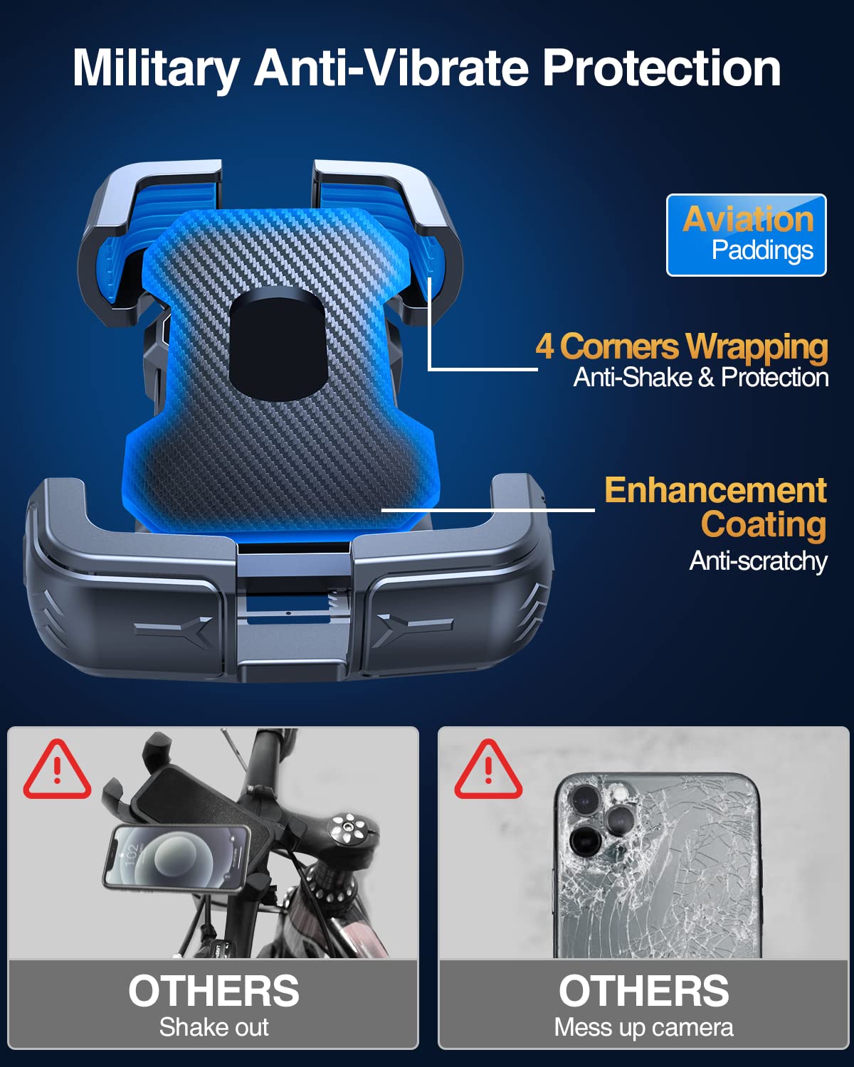Bovemanx reinforced aluminum ball joint for stable, long-lasting durability