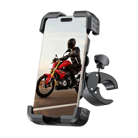 Bovemanx front view mounted on handlebar, stable secure grip