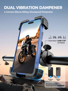 Bovemanx side profile showing alloy frame, durable vibration resistance