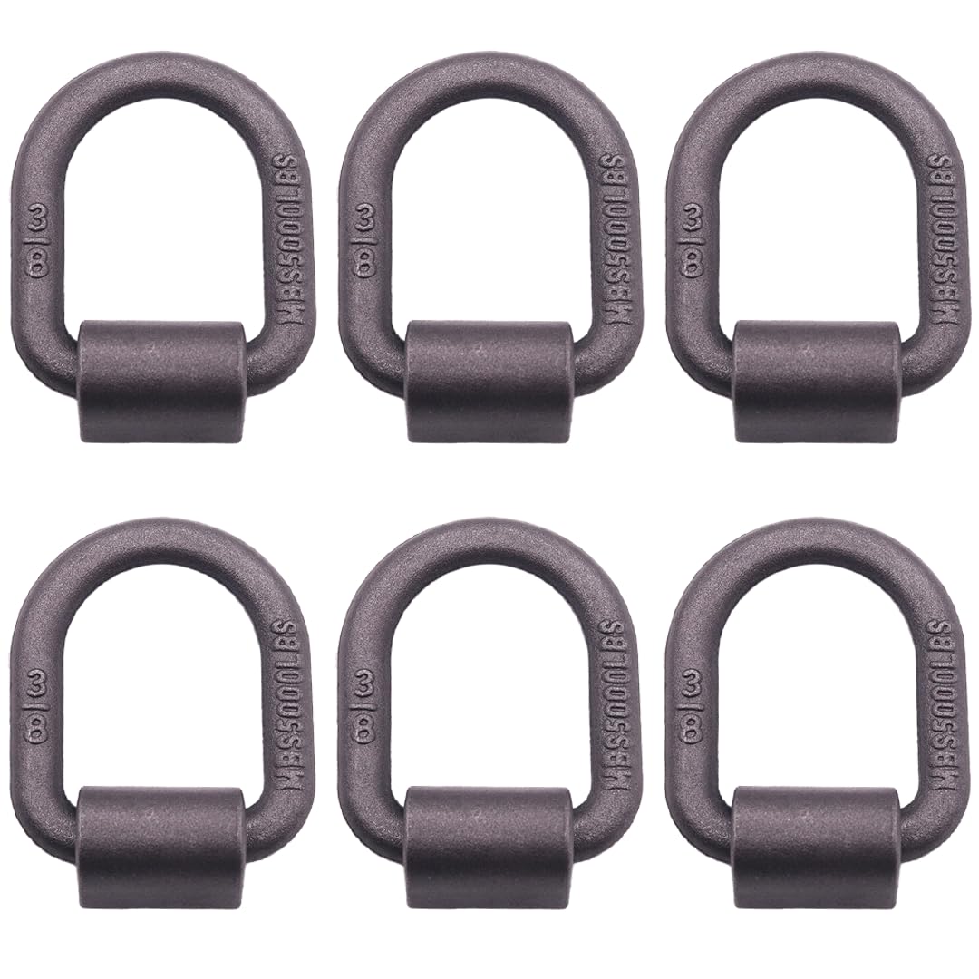 Boxer D ring front view showing forged steel and heavy-duty profile benefit secure anchoring