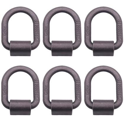 Boxer D ring front view showing forged steel and heavy-duty profile benefit secure anchoring