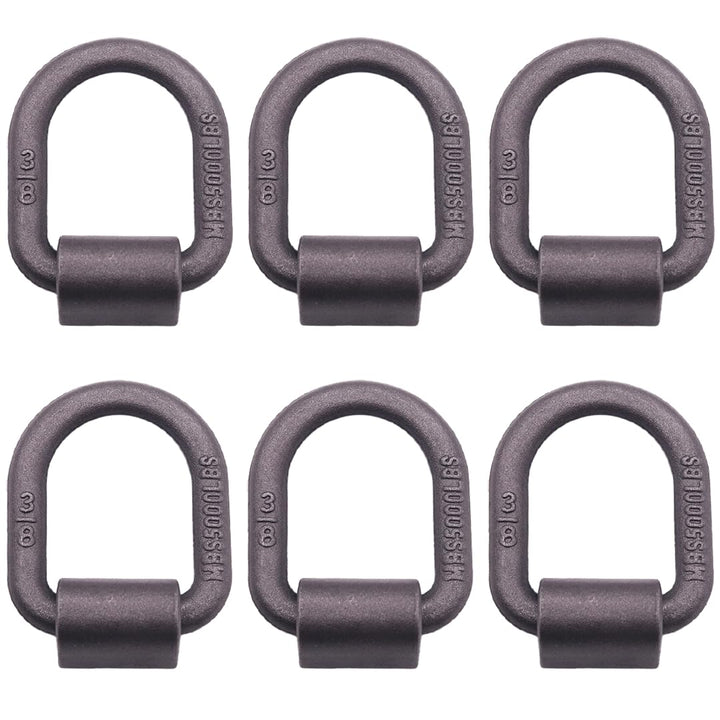 Boxer D ring front view showing forged steel and heavy-duty profile benefit secure anchoring