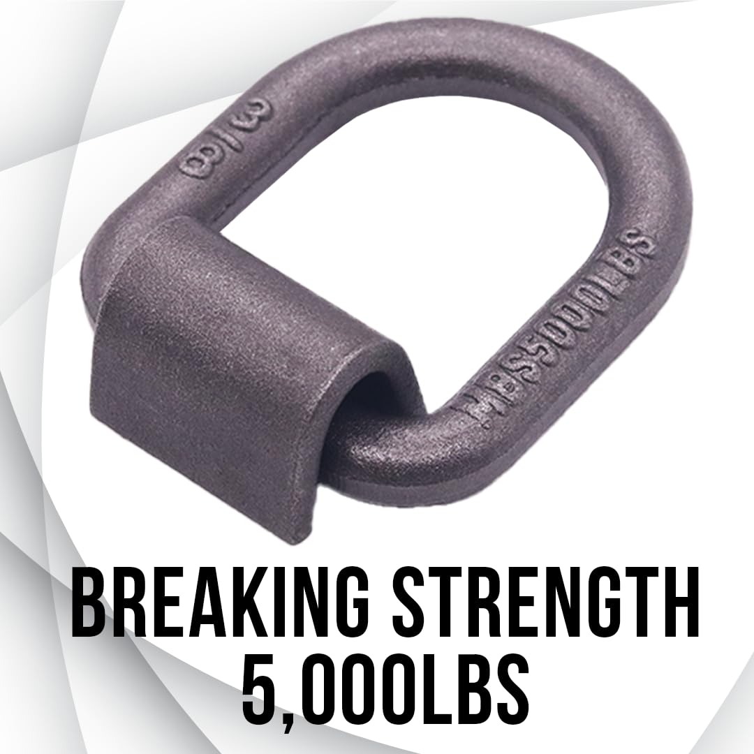 Boxer D ring size comparison with tape measure showing scale and fitment benefit