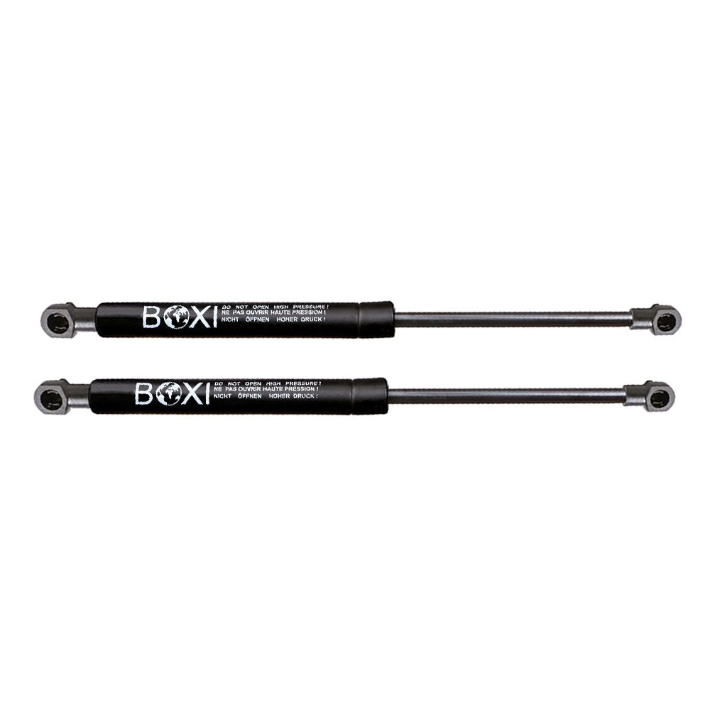 BOXI label and stamped part numbers on strut, helping verify compatibility quickly