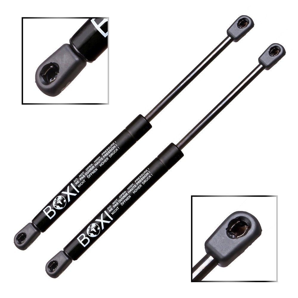 BOXI strut length comparison with ruler showing 9.25in extended and 6.75in compressed accuracy