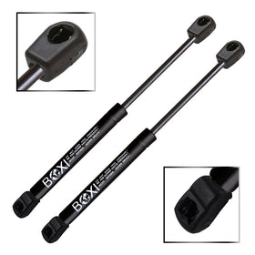 BOXI struts shown compressed and extended to demonstrate proper stroke