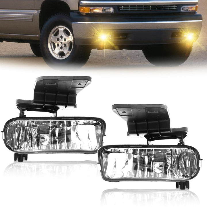 Boxlight front view of fog lights showing fitment and clean packaging benefit