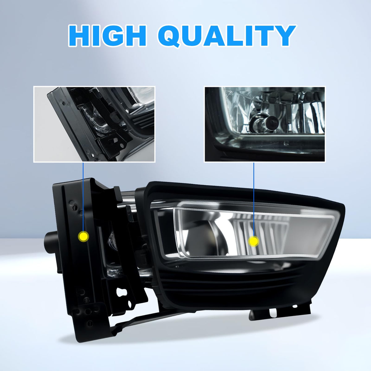 Boxlight installed on Accord front showing correct fit and alignment