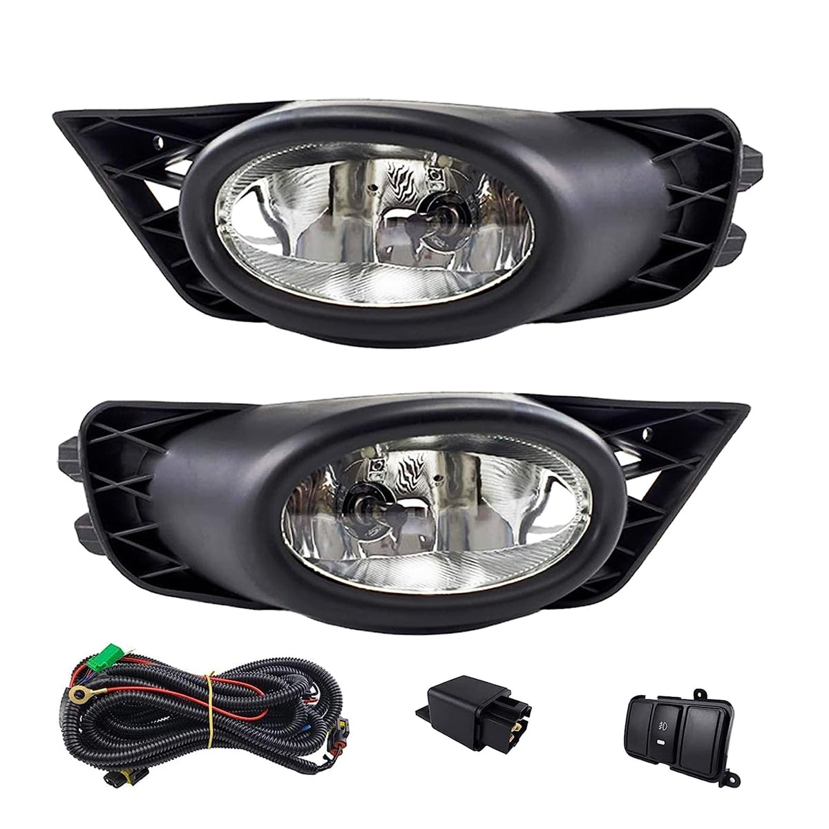 Boxlight packaging and included hardware showing complete replacement kit