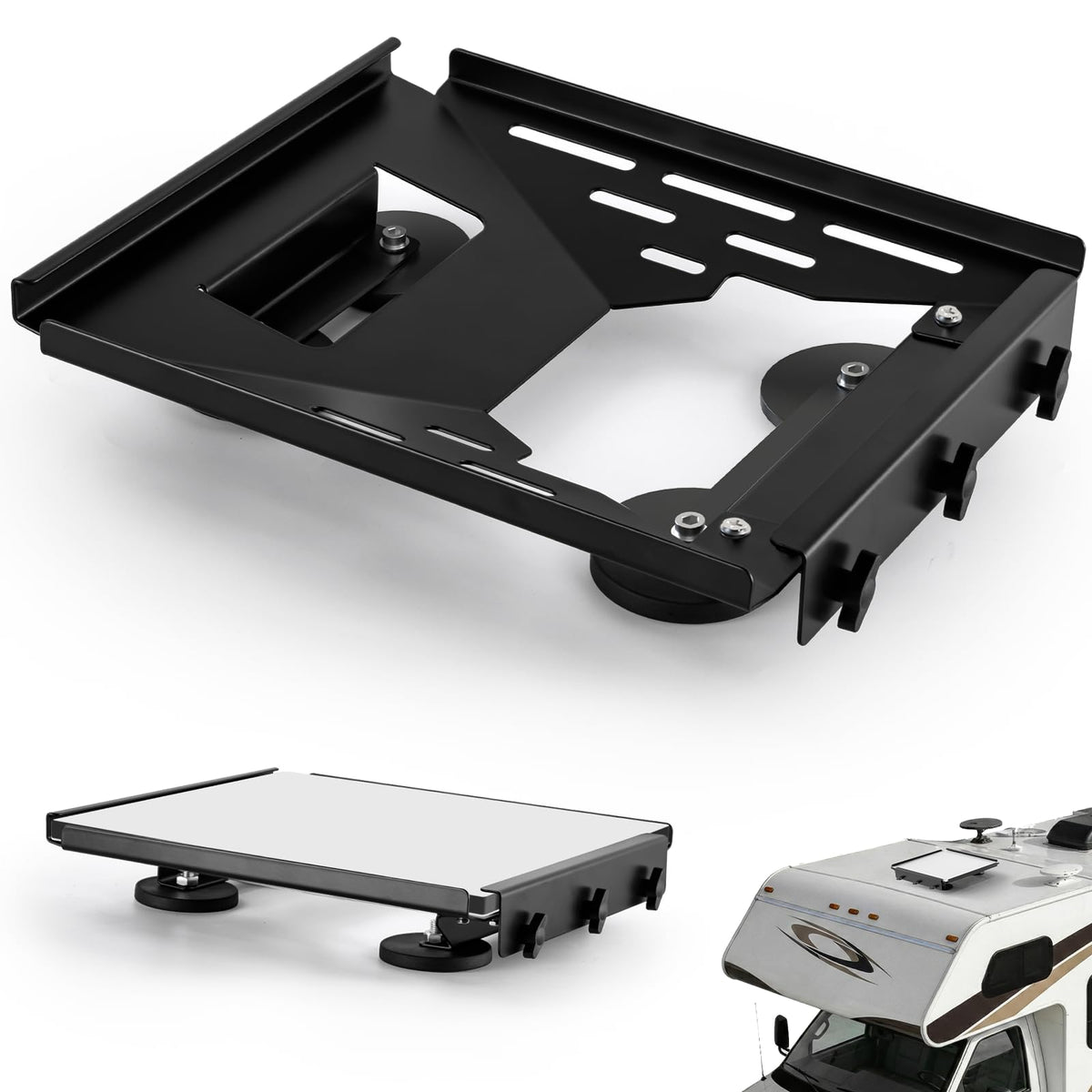 BOYISEN Starlink Mini front view showing secure magnetic mount benefit