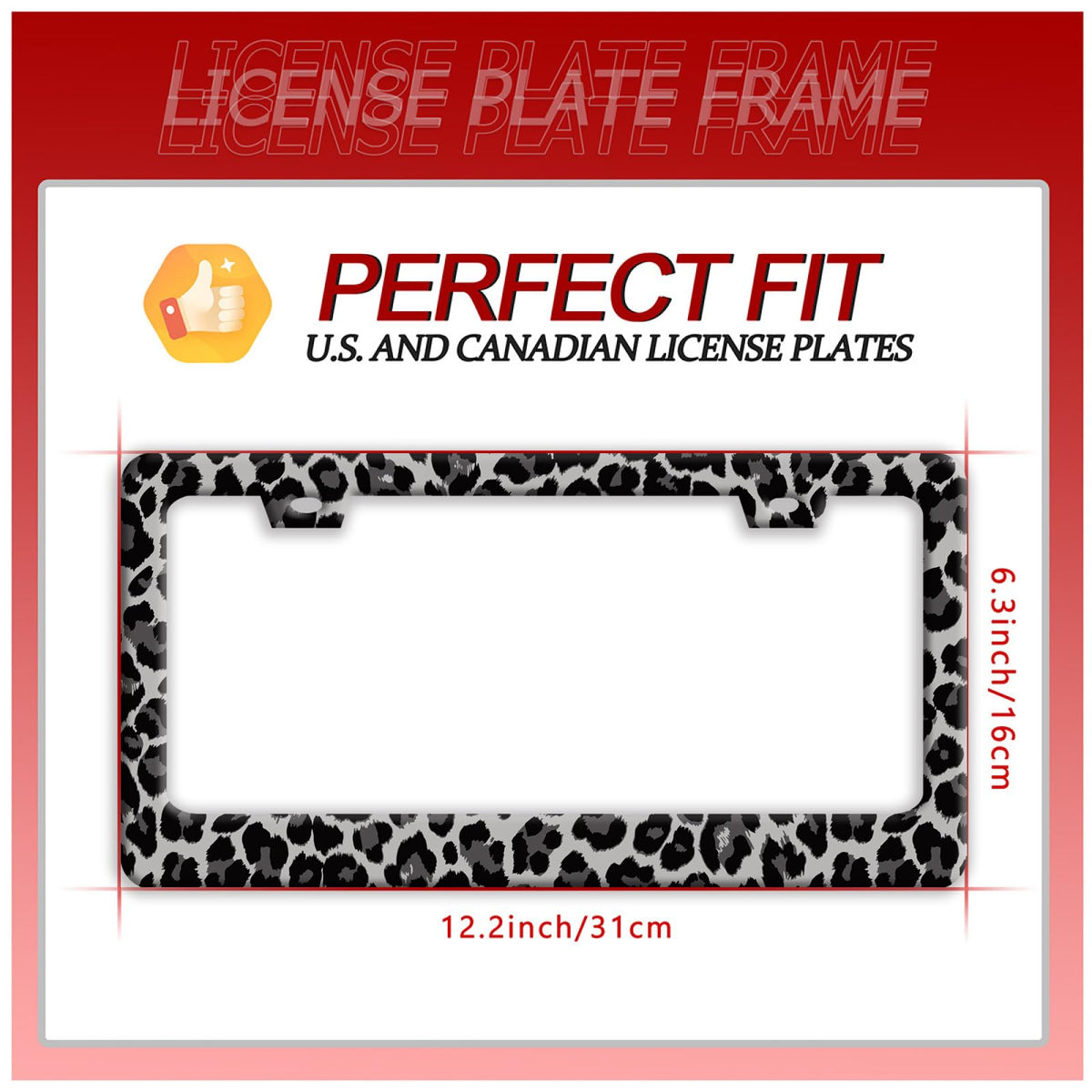 BRAGHRTED scale comparison with standard plate confirms correct sizing