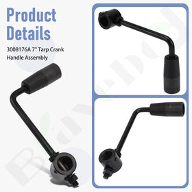 Braveboy shaft detail with rust-resistant finish for lasting corrosion protection