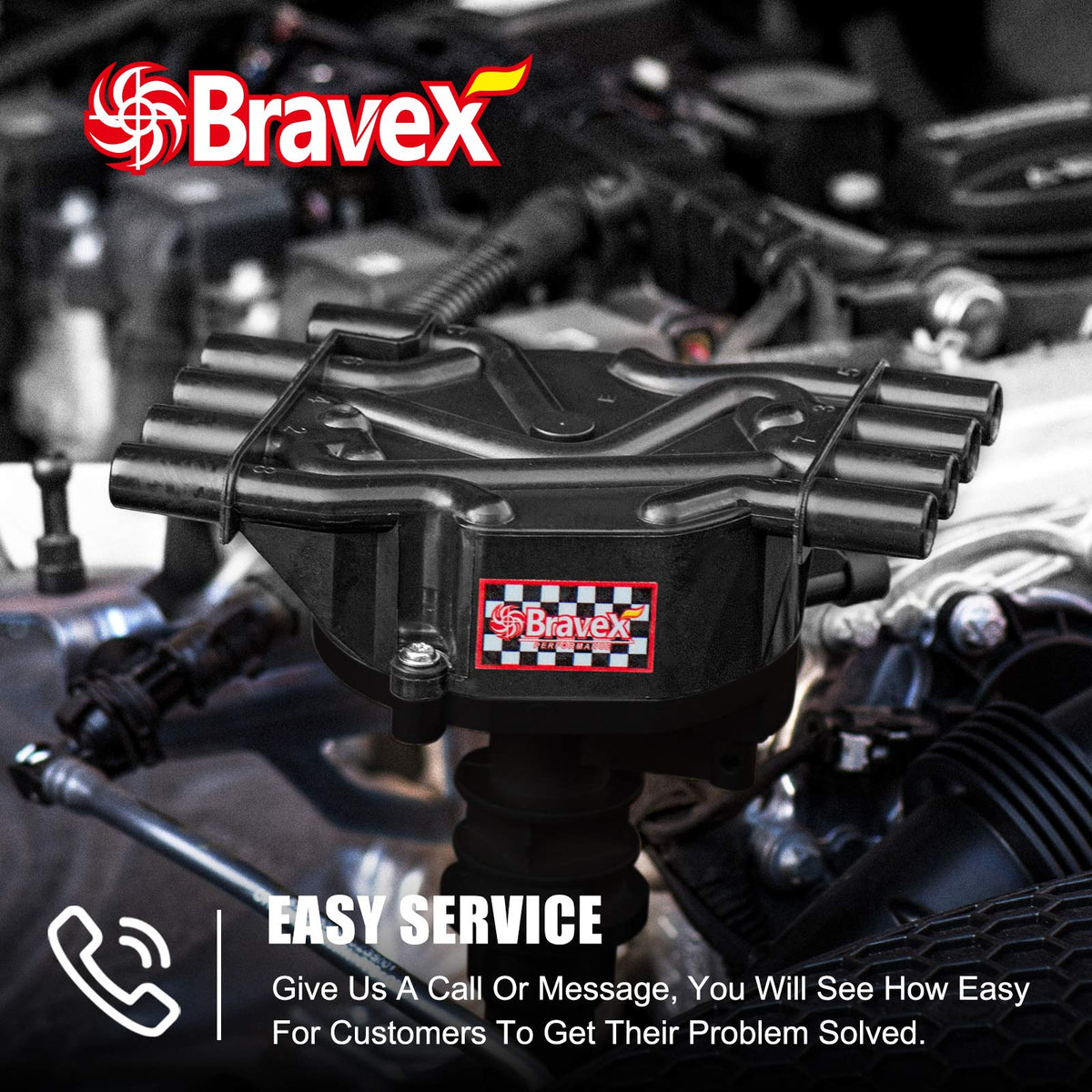 Bravex branded packaging and label showing part numbers, confirms OEM compatibility