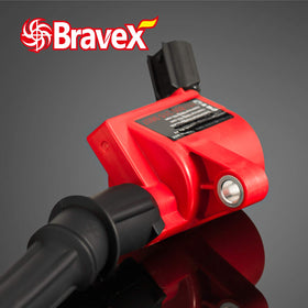 Bravex SP479 spark plug close-up with iridium tip for long life and stable ignition