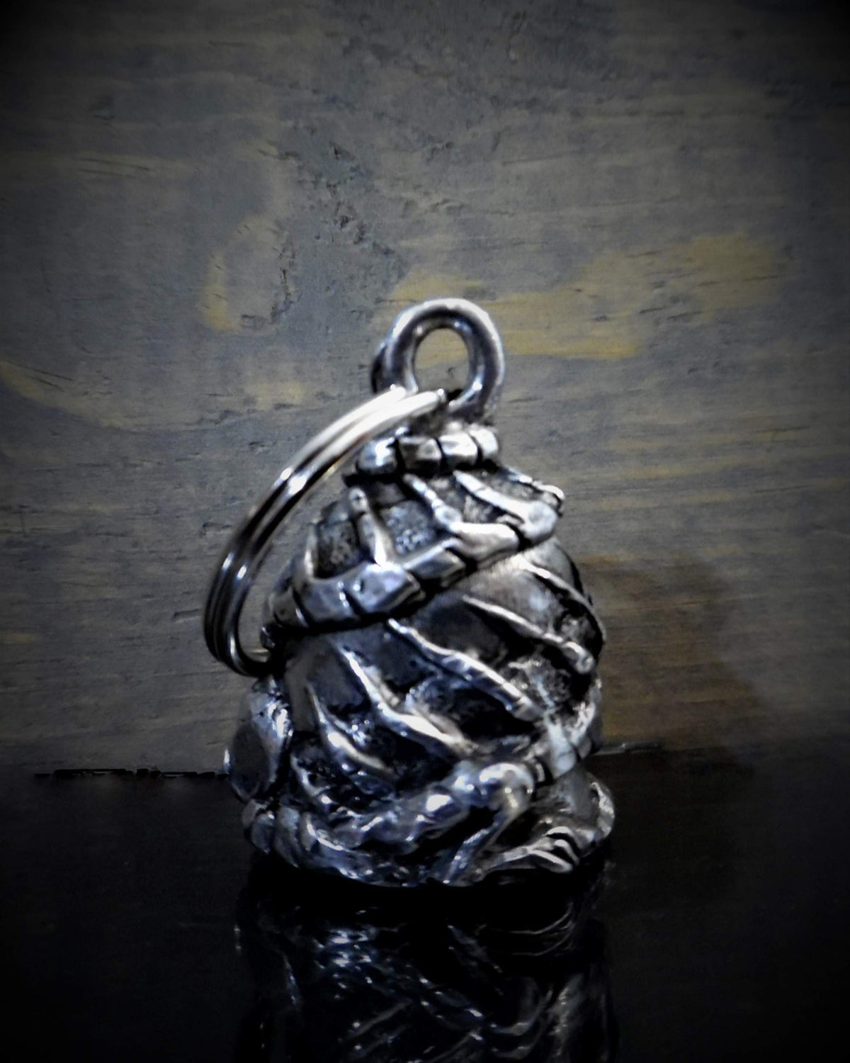 Bravo Bells as keychain showing versatile use and rugged split-ring attachment