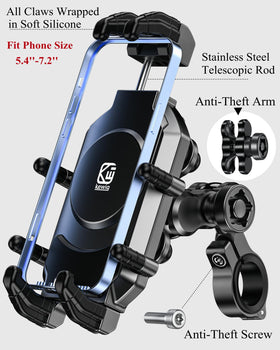 BRCOVAN anti-theft handlebar base emphasizing tamper-resistant security