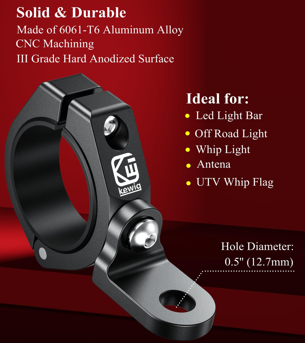 BRCOVAN closeup anodized finish highlighting corrosion resistance