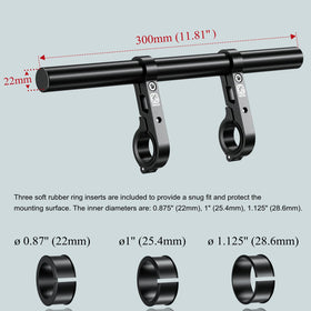 BRCOVAN top view of dual clamp base demonstrating stable secure mounting benefit