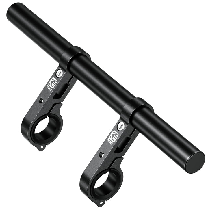 BRCOVAN front view showing assembled cross bar and sturdy mount benefits organization