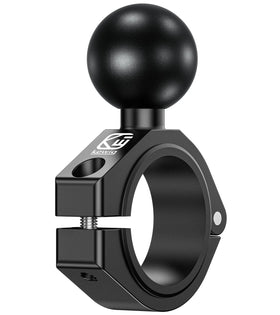 BRCOVAN front view of clamp mount showing secure rail grip and durable build