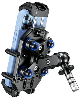 BRCOVAN front view mounted on fork stem showing stable secure fit
