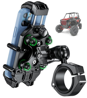 BRCOVAN front view on roll cage showing secure mounting and stability