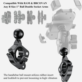 BRCOVAN four rubber inserts arranged showing multi-diameter options