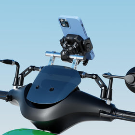 BRCOVAN lifestyle commuter setup with phone and light, improves daily ride convenience