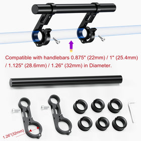 BRCOVAN action camera attached to motorcycle bar showing vibration-resistant stability benefit
