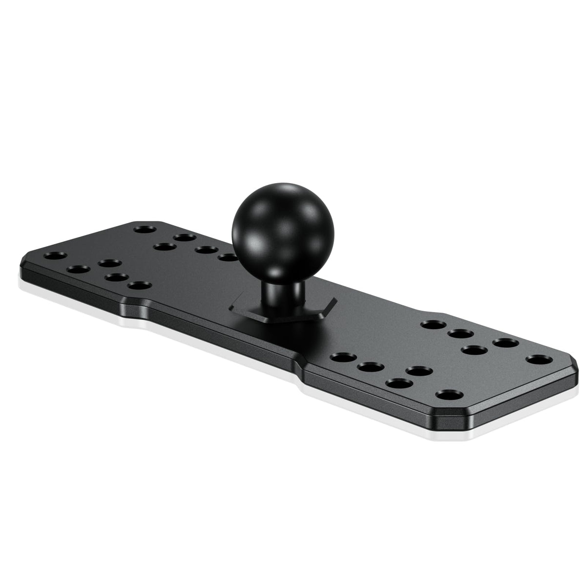 BRCOVAN plate mounted on boat rail showing secure attachment benefit