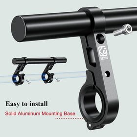 BRCOVAN phone mounted on bicycle handlebar showing improved accessibility benefit