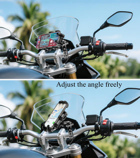 BRCOVAN phone shown in portrait and landscape for flexible navigation