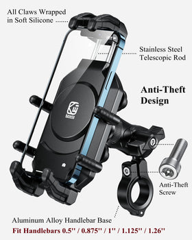 brcovan rear view secure knob locking phone tightly for safety