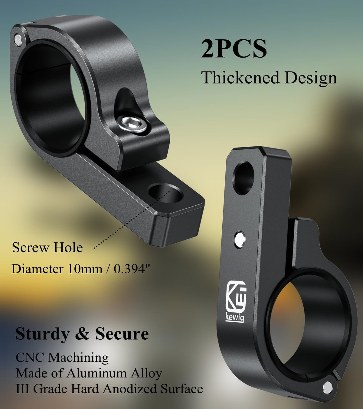 BRCOVAN rubber inserts array for snug, vibration damping fit