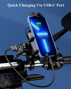 BRCOVAN shock-absorbing silicone pads protecting phone from vibration