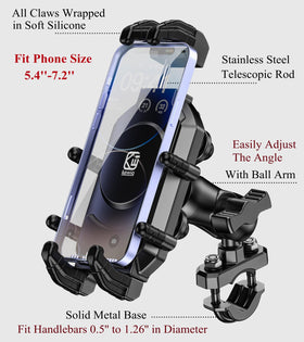 BRCOVAN silicone cradle detail protecting phone edges and preventing scratches