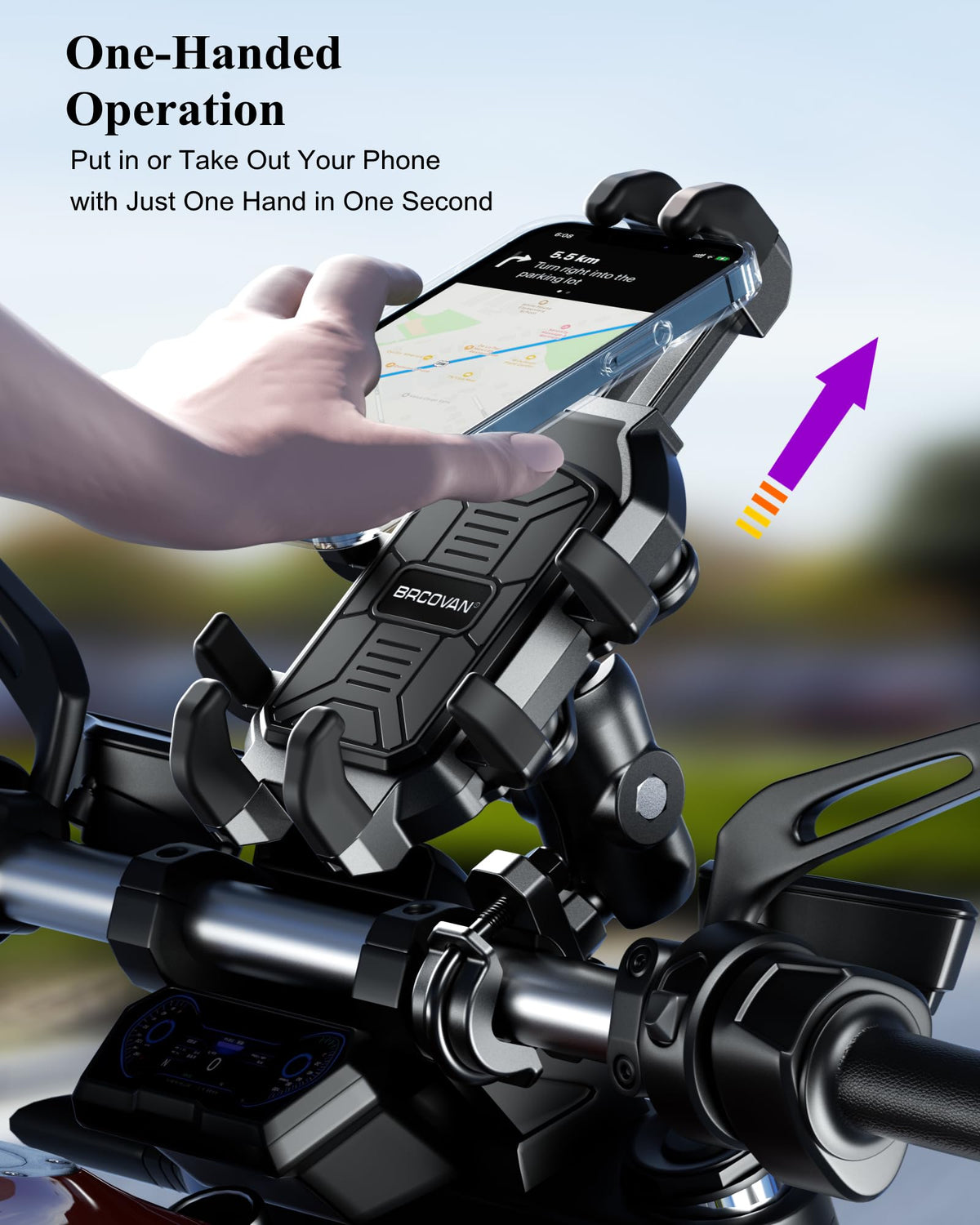 BRCOVAN soft silicone padding protecting phone finish and absorbing vibration